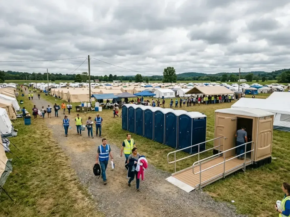 disaster-relief-camp-restrooms-010 — frequently asked questions, Dumpster & Portable Bathrooms Rental in Notre Dame, IN